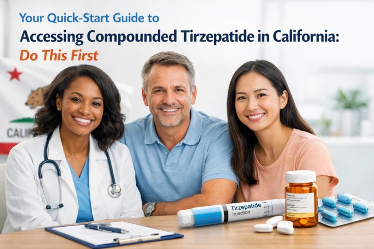 Your Quick-Start Guide to Accessing Compounded Tirzepatide in California: Do This First