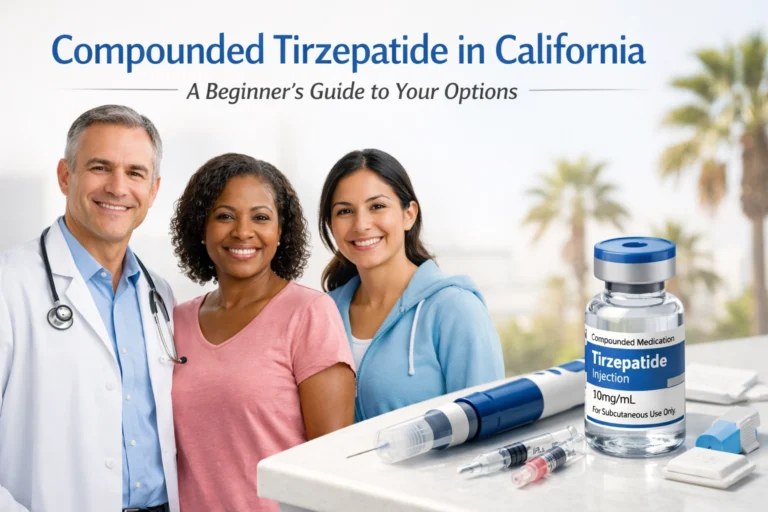 Compounded Tirzepatide in California: A Beginner's Guide to Your Options