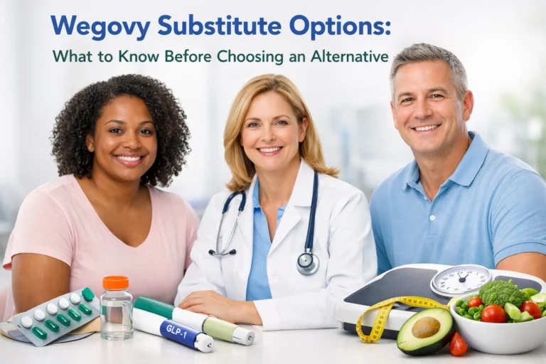 Wegovy Substitute Options: What to Know Before Choosing an Alternative