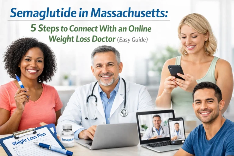 Semaglutide in Massachusetts: 5 Steps to Connect With an Online Weight Loss Doctor (Easy Guide)
