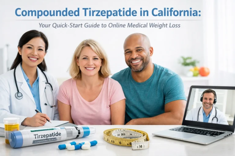 Compounded Tirzepatide in California: Your Quick-Start Guide to Online Medical Weight Loss