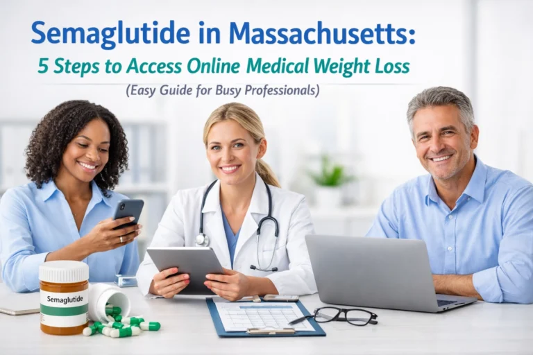 Semaglutide in Massachusetts: 5 Steps to Access Online Medical Weight Loss (Easy Guide for Busy Professionals)