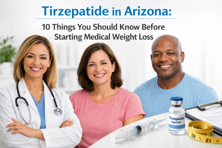 Tirzepatide in Arizona: 10 Things You Should Know Before Starting Medical Weight Loss