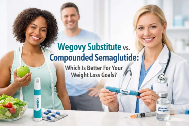 Wegovy Substitute vs. Compounded Semaglutide: Which Is Better For Your Weight Loss Goals?