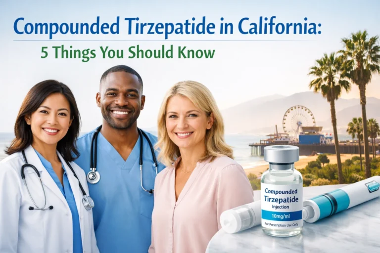 Compounded Tirzepatide in California: 5 Things You Should Know
