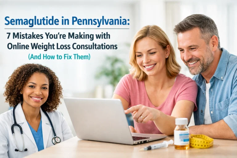 Semaglutide in Pennsylvania: 7 Mistakes You’re Making with Online Weight Loss Consultations (And How to Fix Them)