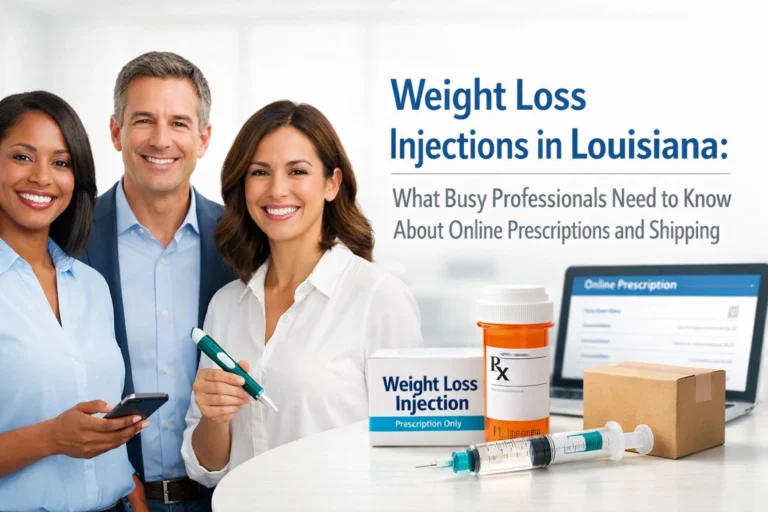 Weight Loss Injections in Louisiana: What Busy Professionals Need to Know About Online Prescriptions and Shipping