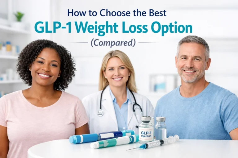 How to Choose the Best GLP-1 Weight Loss Option (Compared)