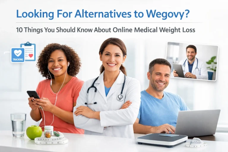 Looking For Alternatives to Wegovy? 10 Things You Should Know About Online Medical Weight Loss