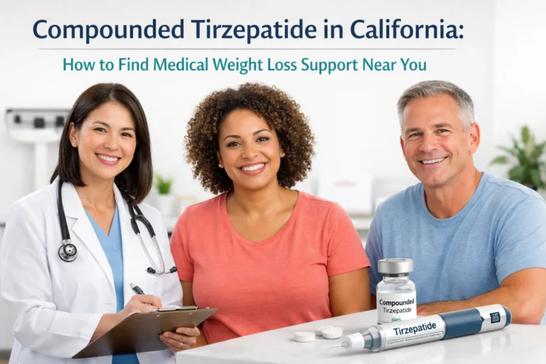 Compounded Tirzepatide in California: How to Find Medical Weight Loss Support Near You
