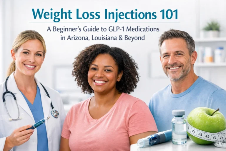 Weight Loss Injections 101: A Beginner's Guide to GLP-1 Medications in Arizona, Louisiana & Beyond