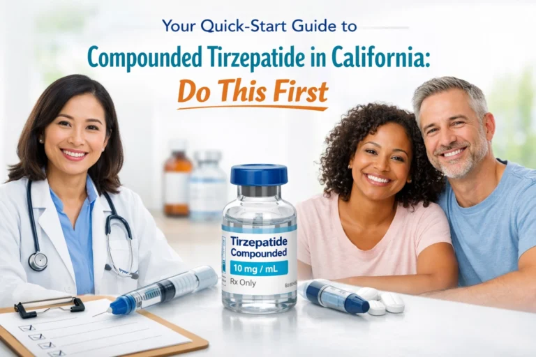 Your Quick-Start Guide to Compounded Tirzepatide in California: Do This First