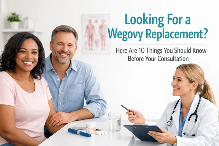 Looking For a Wegovy Replacement? Here Are 10 Things You Should Know Before Your Consultation