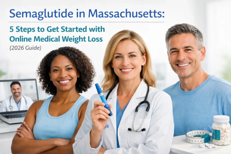 Semaglutide in Massachusetts: 5 Steps to Get Started with Online Medical Weight Loss (2026 Guide)