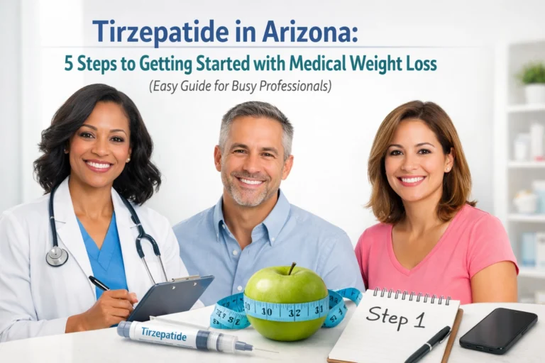 Tirzepatide in Arizona: 5 Steps to Getting Started with Medical Weight Loss (Easy Guide for Busy Professionals)