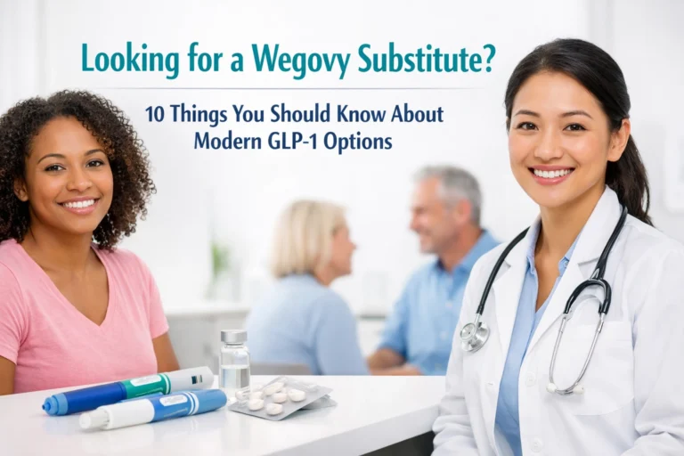 Looking for a Wegovy Substitute? 10 Things You Should Know About Modern GLP-1 Options