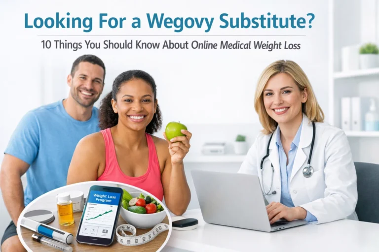 Looking For a Wegovy Substitute? 10 Things You Should Know About Online Medical Weight Loss