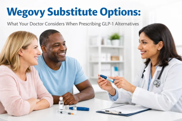 Wegovy Substitute Options: What Your Doctor Considers When Prescribing GLP-1 Alternatives
