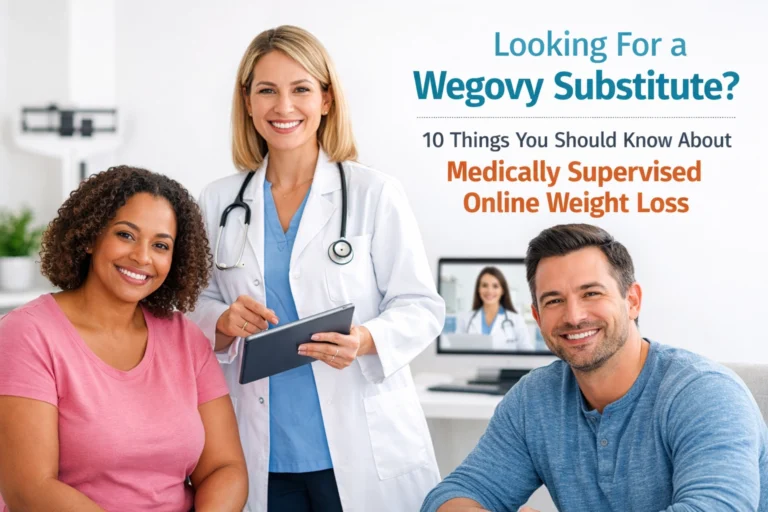 Looking For a Wegovy Substitute? 10 Things You Should Know About Medically Supervised Online Weight Loss