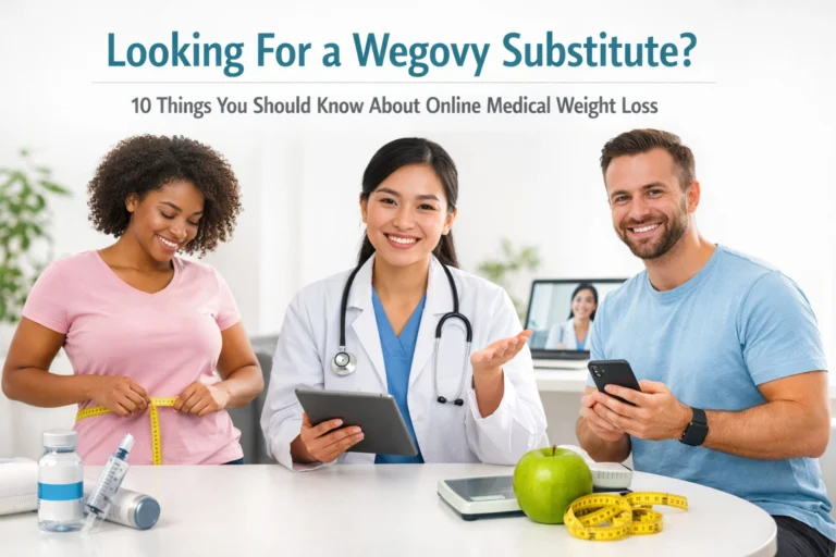 Looking For a Wegovy Substitute? 10 Things You Should Know About Online Medical Weight Loss