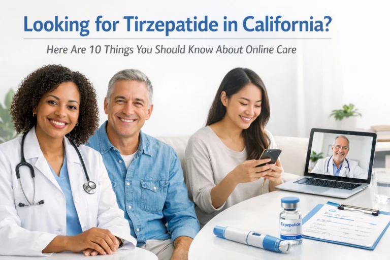 Looking for Tirzepatide in California? Here Are 10 Things You Should Know About Online Care