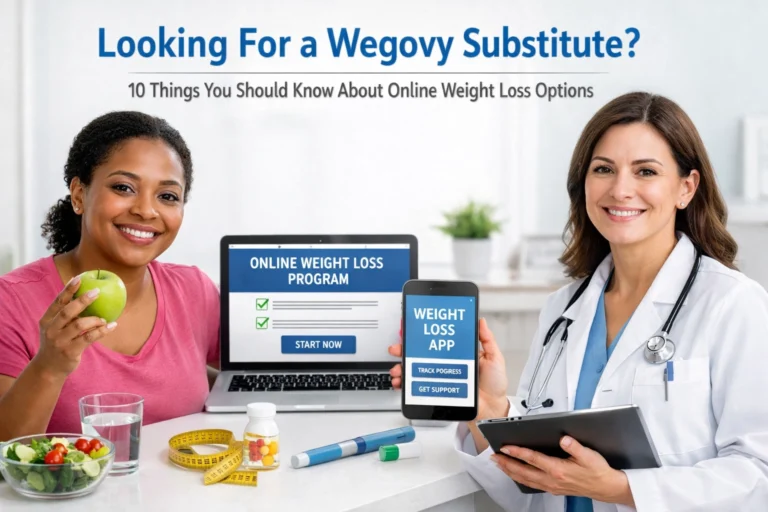 Looking For a Wegovy Substitute? 10 Things You Should Know About Online Weight Loss Options