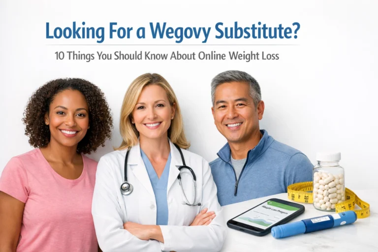 Looking For a Wegovy Substitute? 10 Things You Should Know About Online Weight Loss