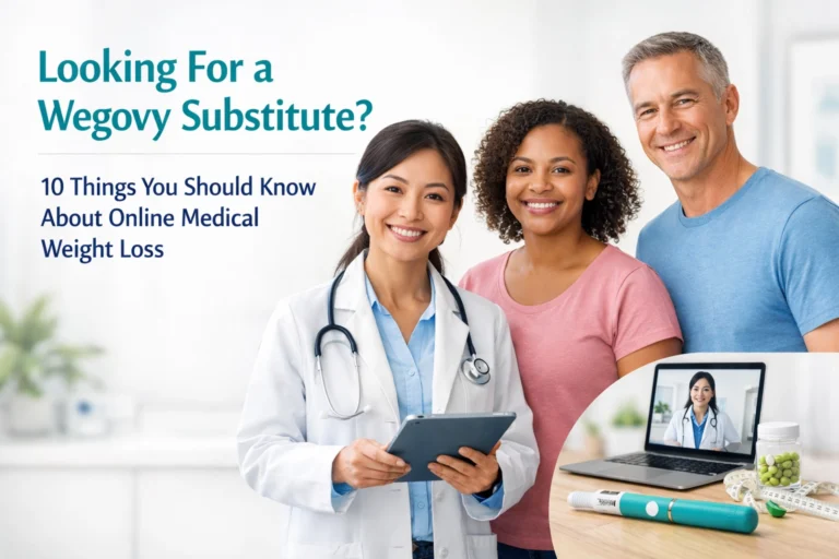 Looking For a Wegovy Substitute? 10 Things You Should Know About Online Medical Weight Loss