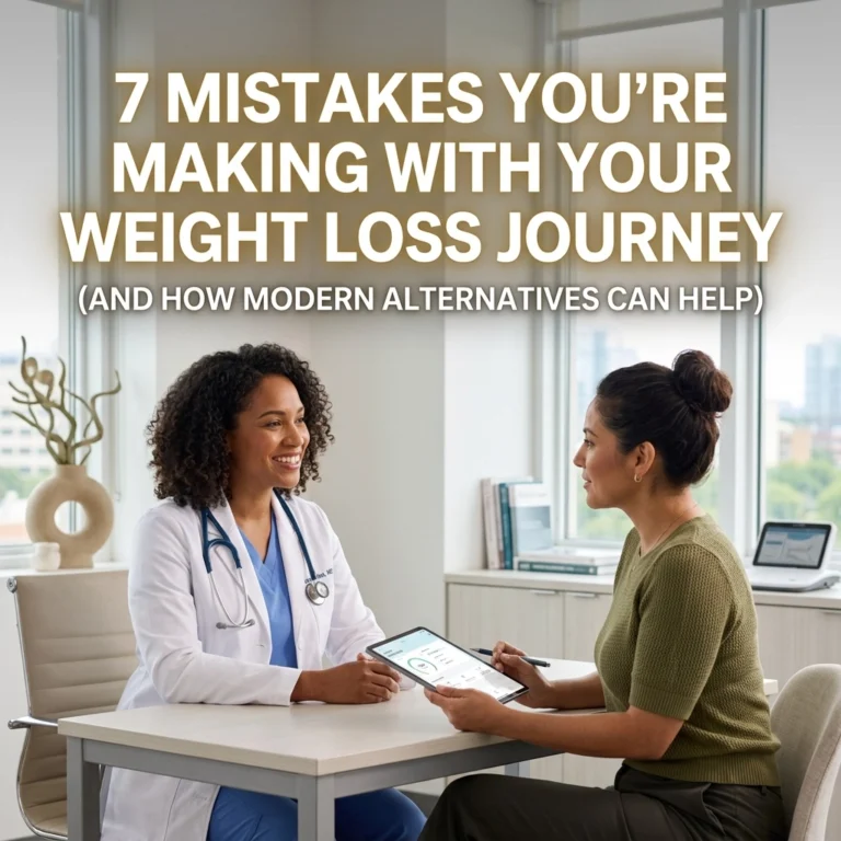 7 Mistakes You’re Making with Your Weight Loss Journey (and How Modern Alternatives Can Help)