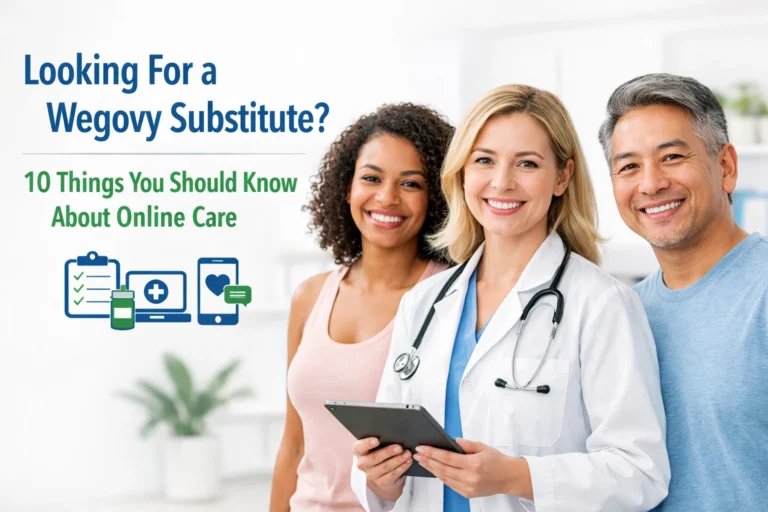 Looking For a Wegovy Substitute? 10 Things You Should Know About Online Care