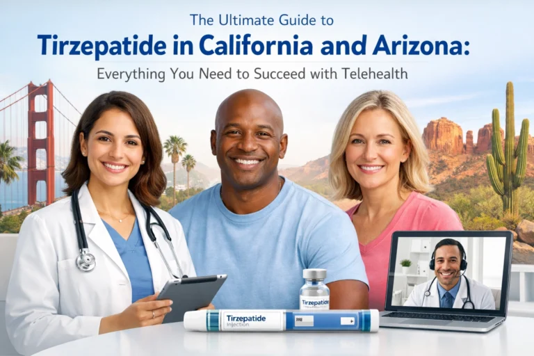 The Ultimate Guide to Tirzepatide in California and Arizona: Everything You Need to Succeed with Telehealth