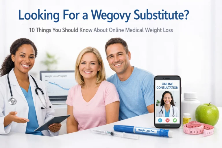 Looking For a Wegovy Substitute? 10 Things You Should Know About Online Medical Weight Loss