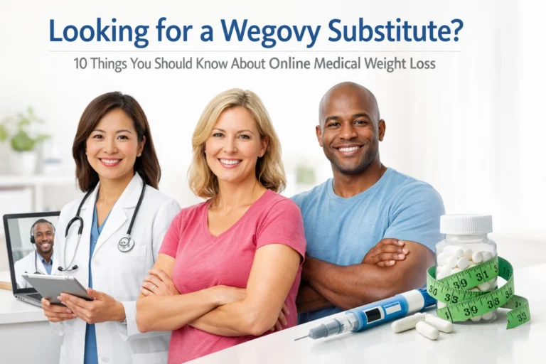 Looking for a Wegovy Substitute? 10 Things You Should Know About Online Medical Weight Loss