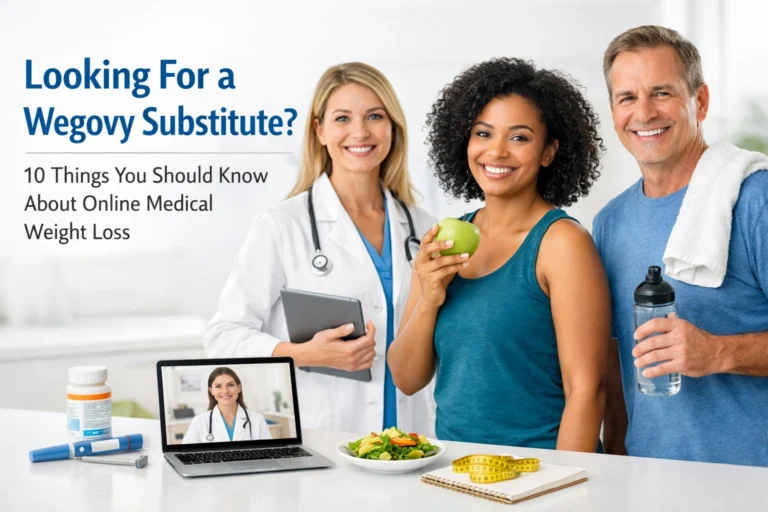 Looking For a Wegovy Substitute? 10 Things You Should Know About Online Medical Weight Loss
