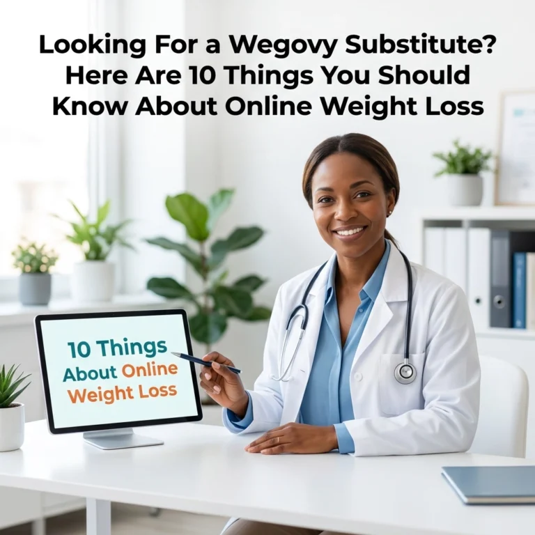 Looking For a Wegovy Substitute? Here Are 10 Things You Should Know About Online Weight Loss