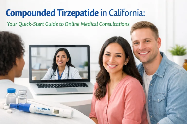 Compounded Tirzepatide in California: Your Quick-Start Guide to Online Medical Consultations
