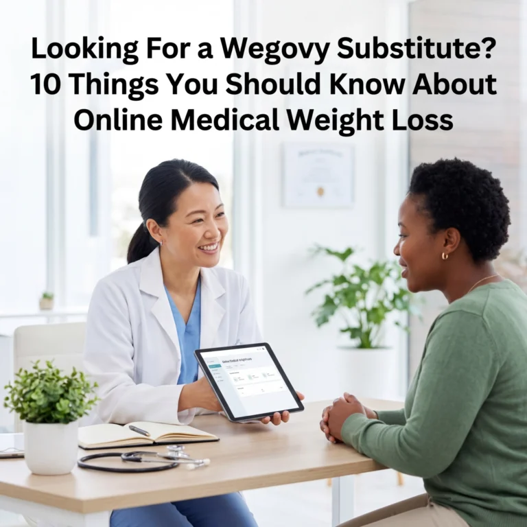 Looking For a Wegovy Substitute? 10 Things You Should Know About Online Medical Weight Loss
