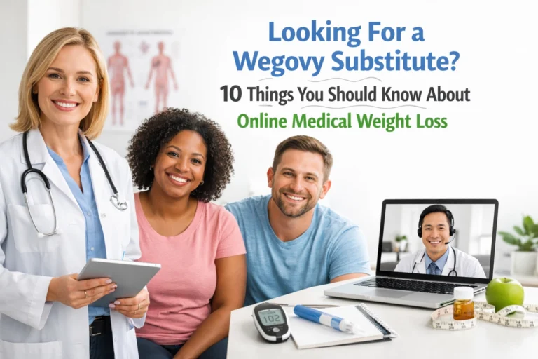 Looking For a Wegovy Substitute? 10 Things You Should Know About Online Medical Weight Loss