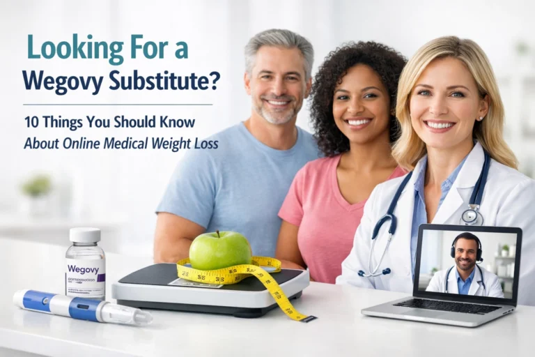 Looking For a Wegovy Substitute? 10 Things You Should Know About Online Medical Weight Loss